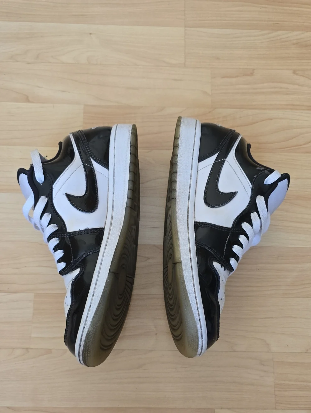 Nike Air JORDAN 1 Low DV1309-100 Black/White Sneaker Concord - Men's 8